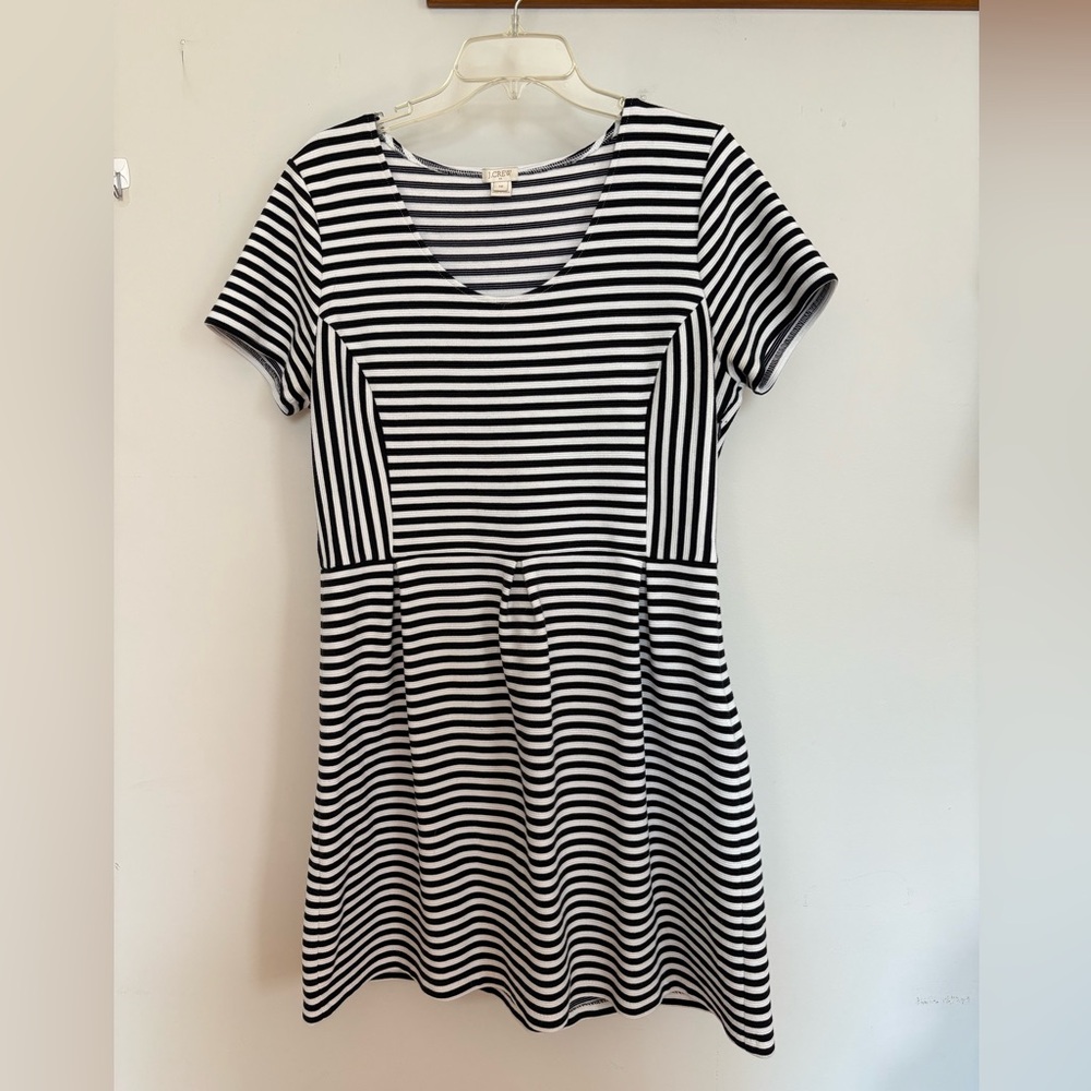 Striped JCrew dress
